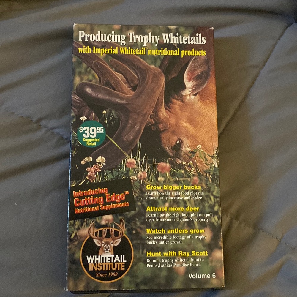 Producing Trophy Whitetails Vhs Hunting